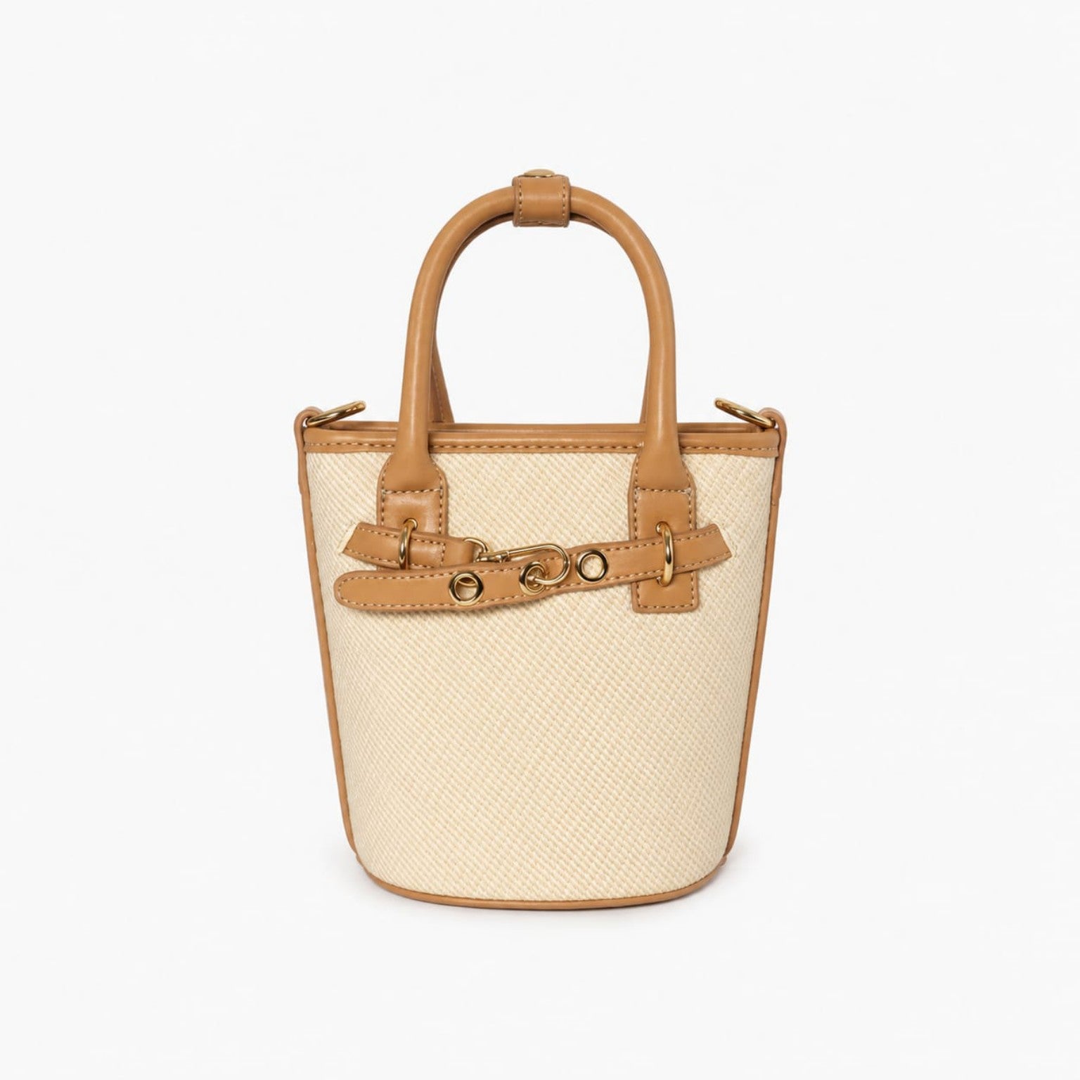 Tevano Isla Woven Mini Tote Bag
