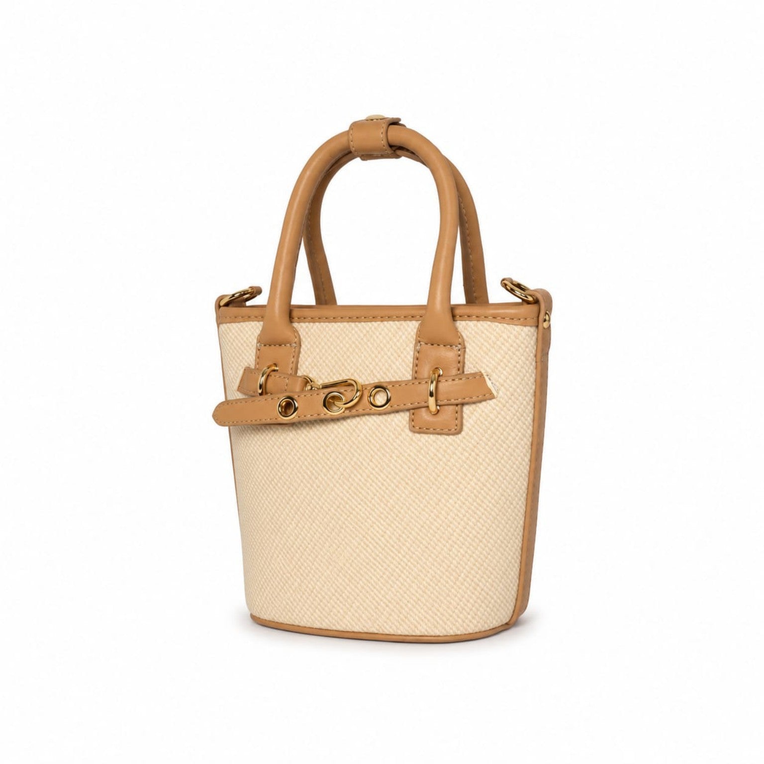 Tevano Isla Woven Mini Tote Bag