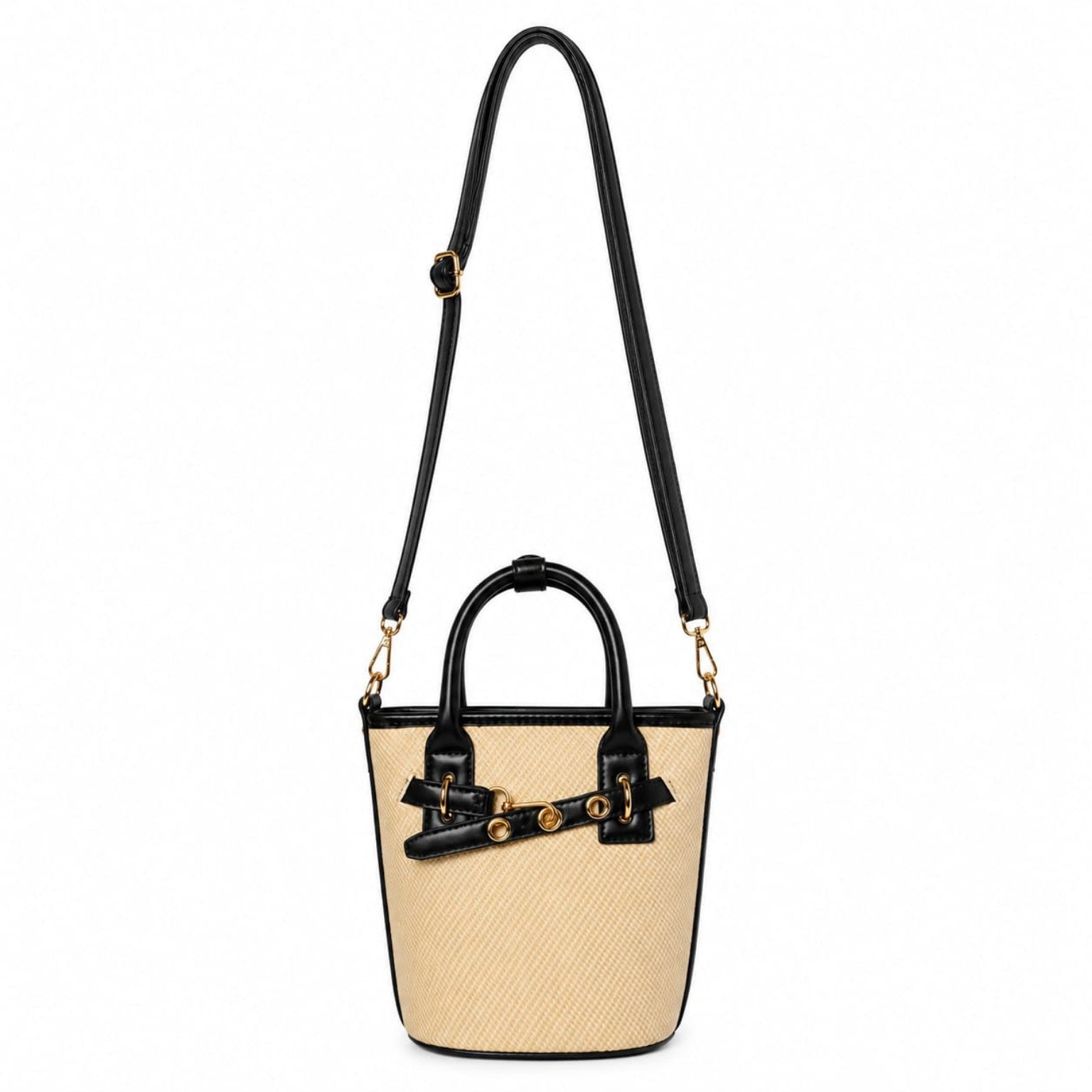 Tevano Isla Woven Mini Tote Bag