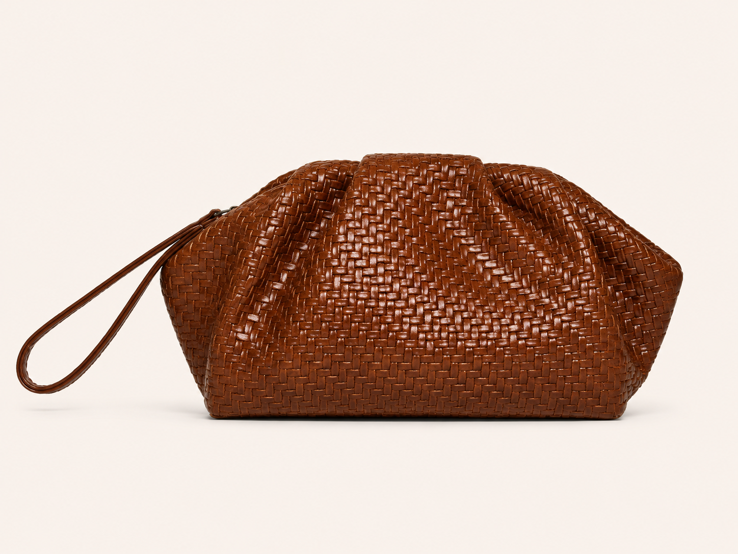 Tevano Woven Luxe Shoulder Bag