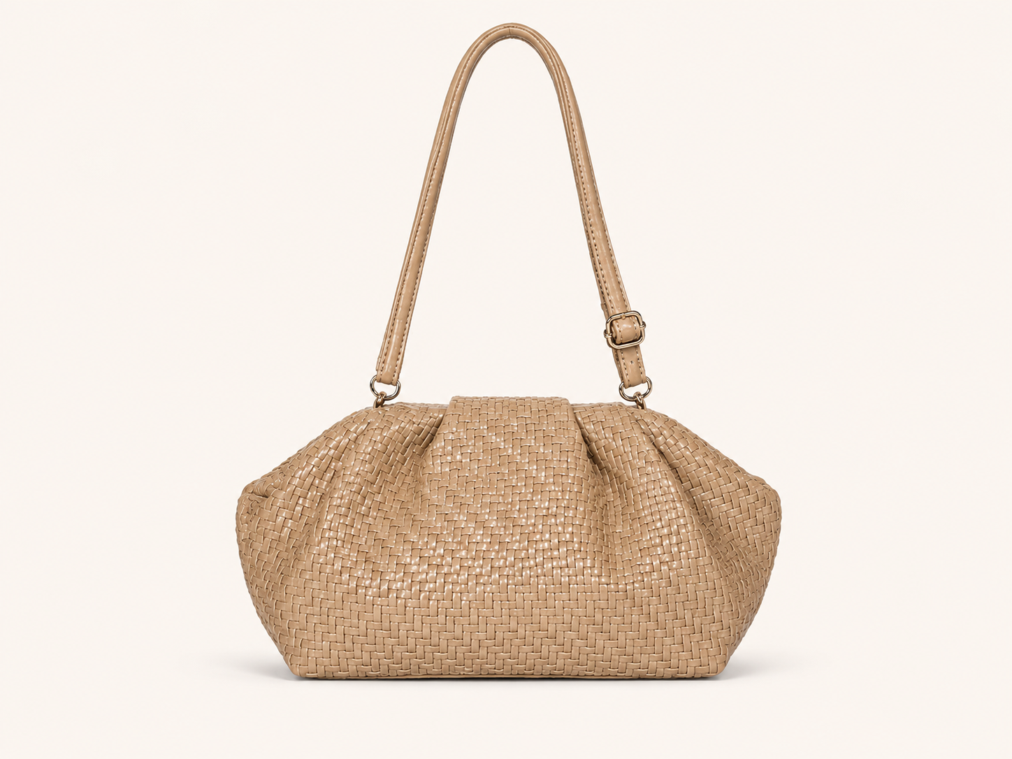 Tevano Woven Luxe Shoulder Bag