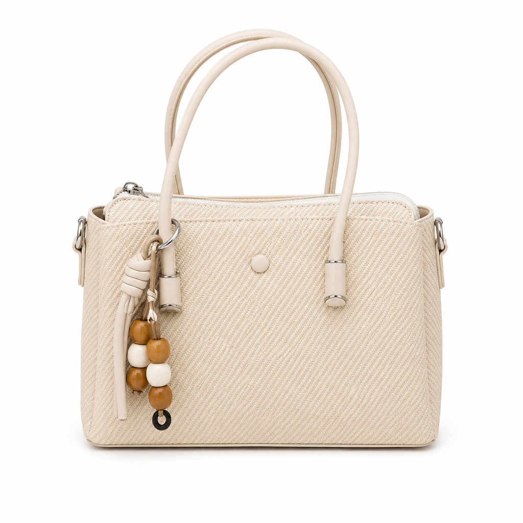 Luna Textured Tote Bag – Elegant Everyday Style