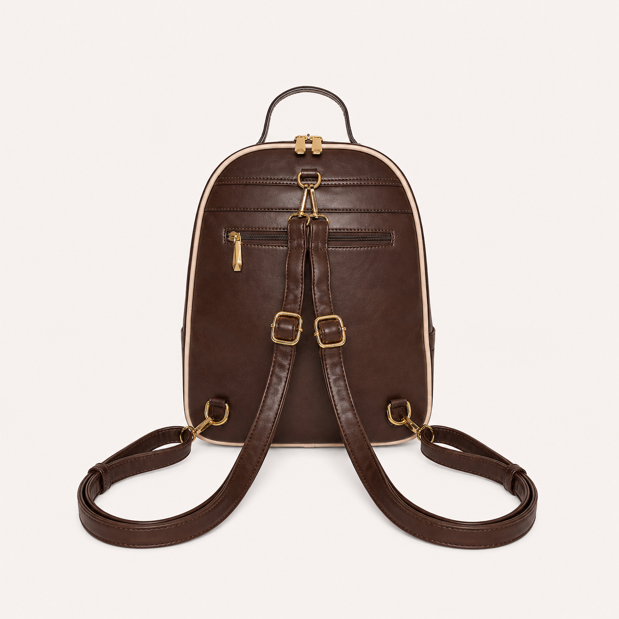 Tevano Floral Embossed Backpack