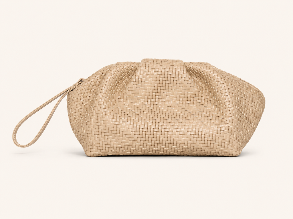 Tevano Woven Luxe Shoulder Bag