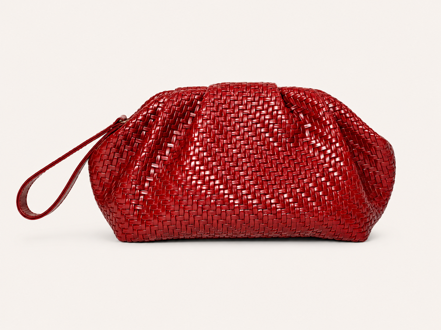 Tevano Woven Luxe Shoulder Bag