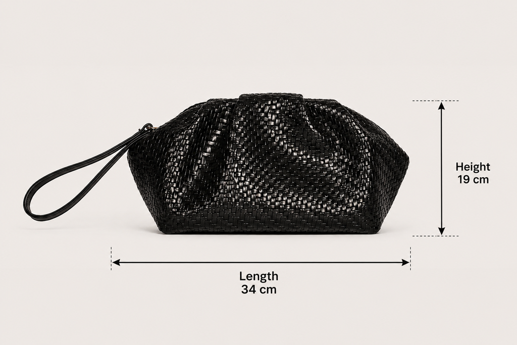 Tevano Woven Luxe Shoulder Bag
