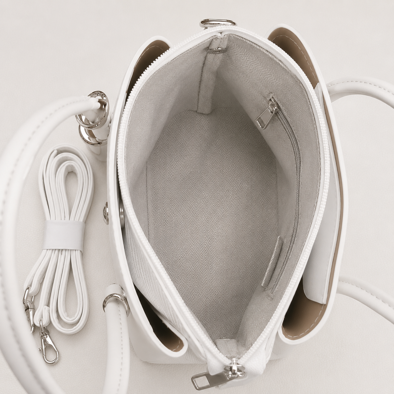 Luna Textured Tote Bag – Elegant Everyday Style