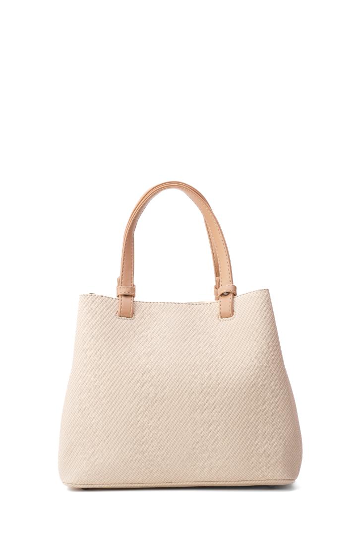 Tevano Aria Structured Handbag – Caramel Tan