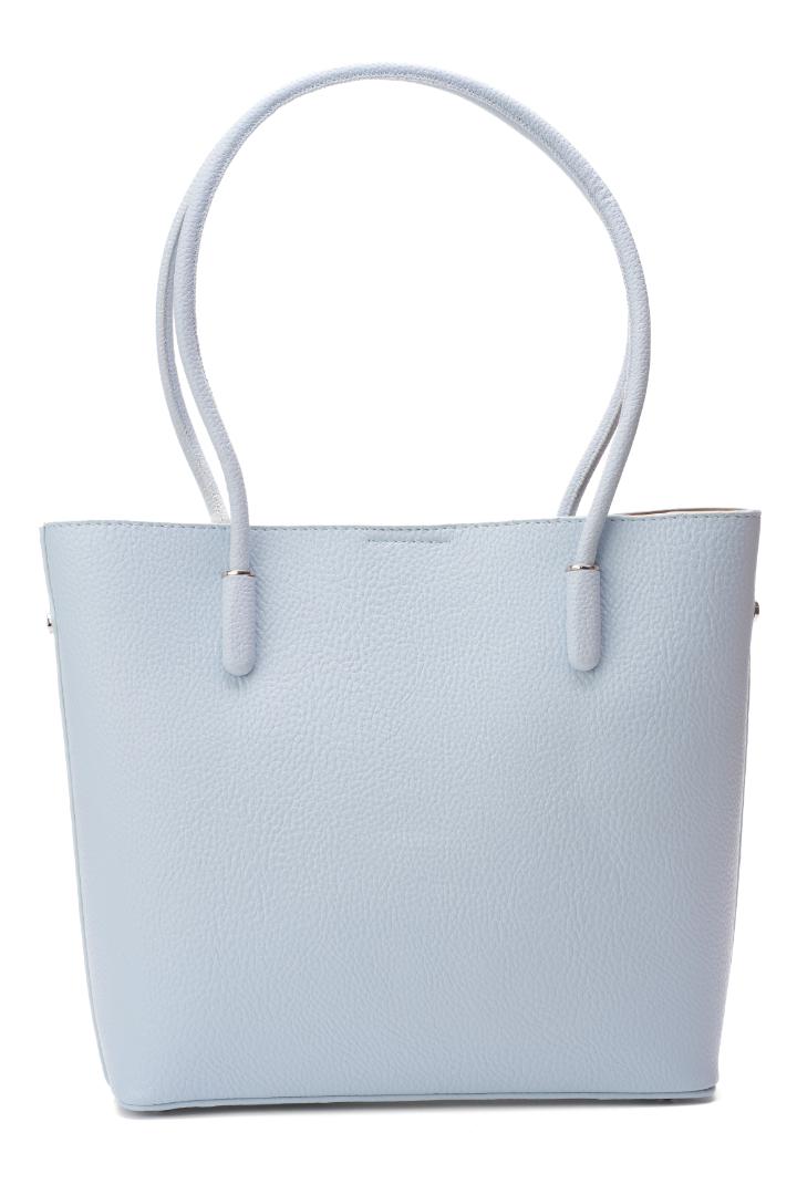 Tevano Classic Pebble Tote Bag – Sky Blue