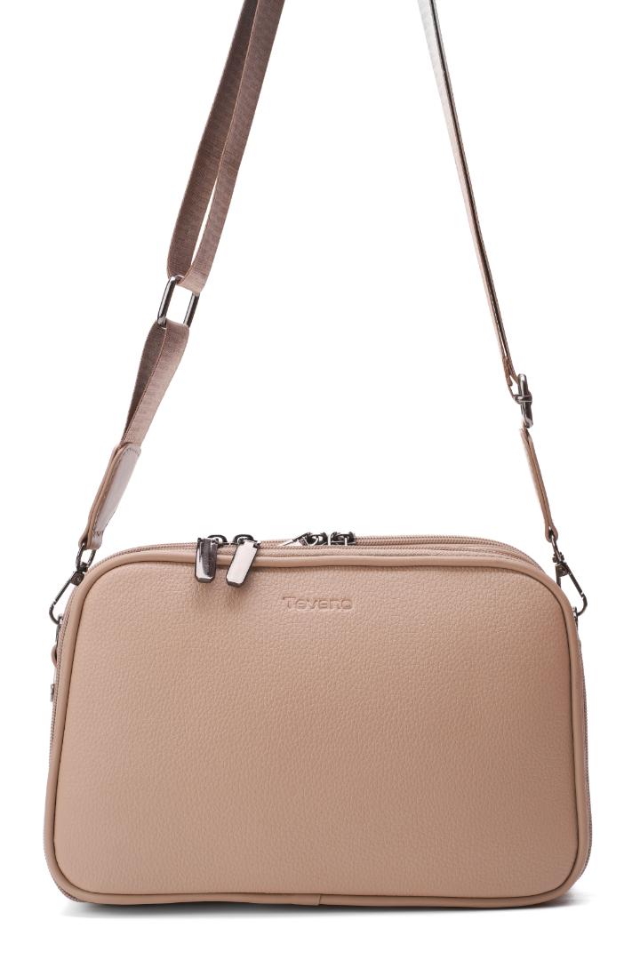 Tevano Nova Crossbody Bag – Nude Beige