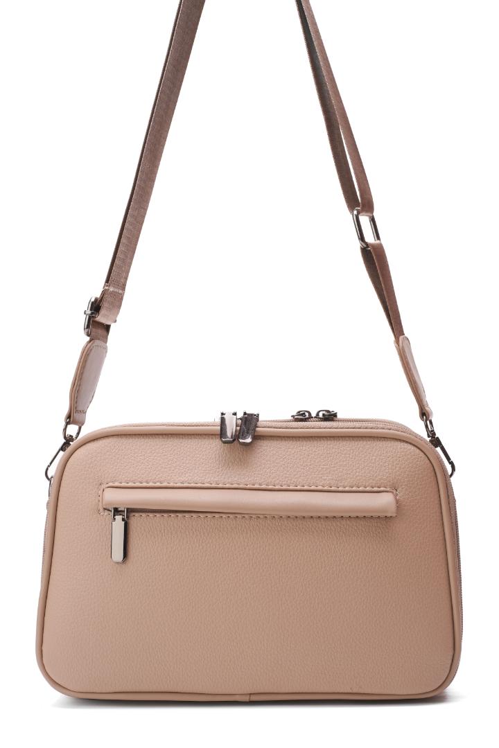 Tevano Nova Crossbody Bag – Nude Beige