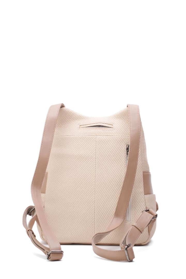 Tevano Arlette Convertible Backpack – Cream Beige