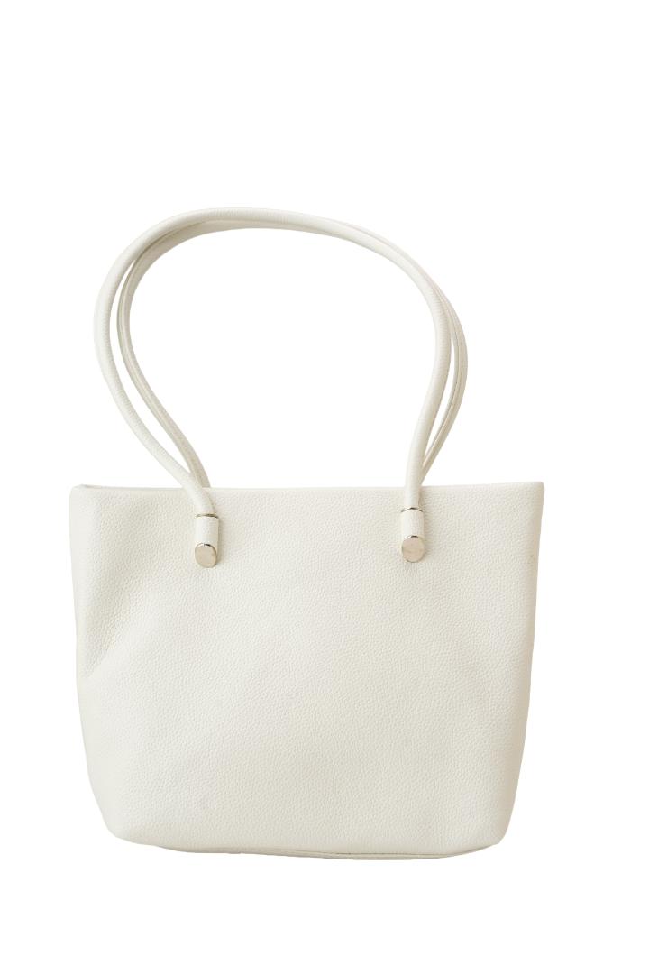 Tevano Aria Mini Soft Tote – Cream White
