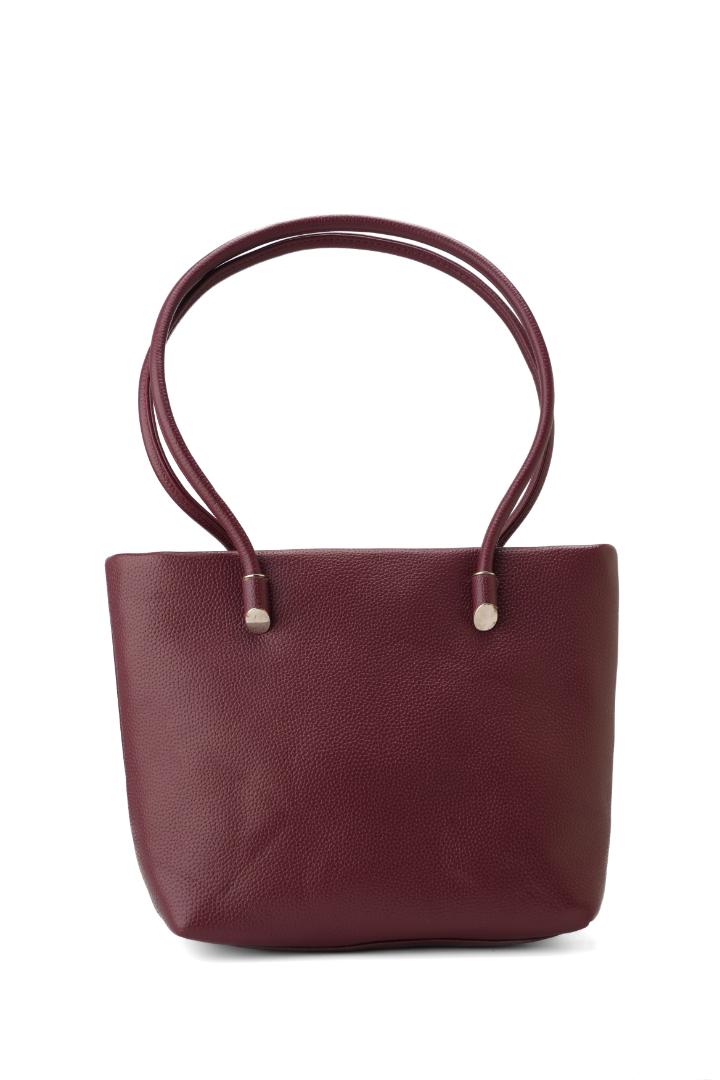Tevano Aria Mini Soft Tote – Burgundy Wine