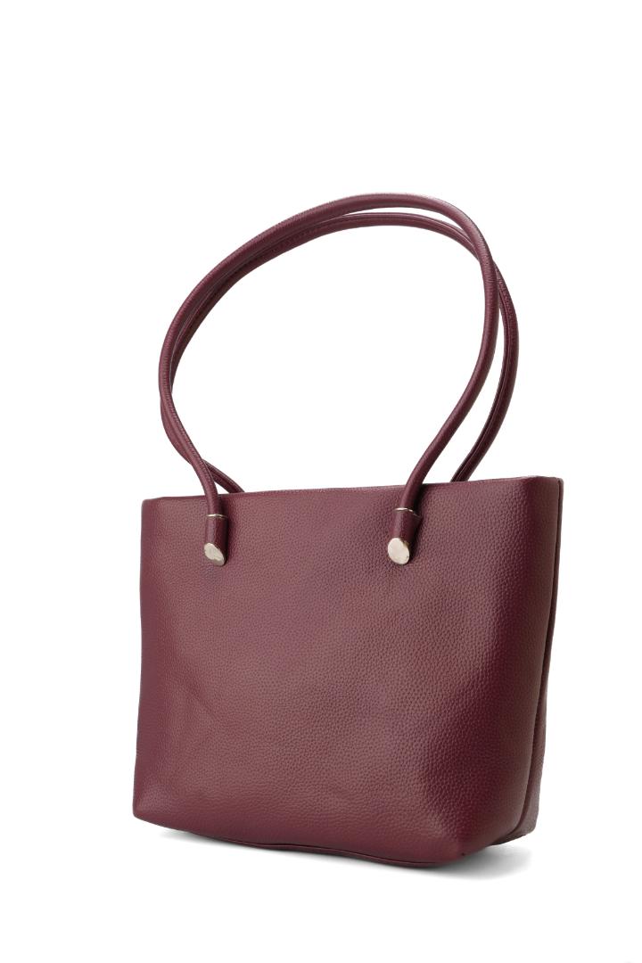 Tevano Aria Mini Soft Tote – Burgundy Wine