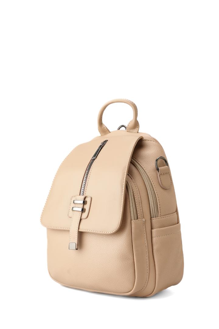 Tevano Aria Convertible Mini Backpack – Nude Beige