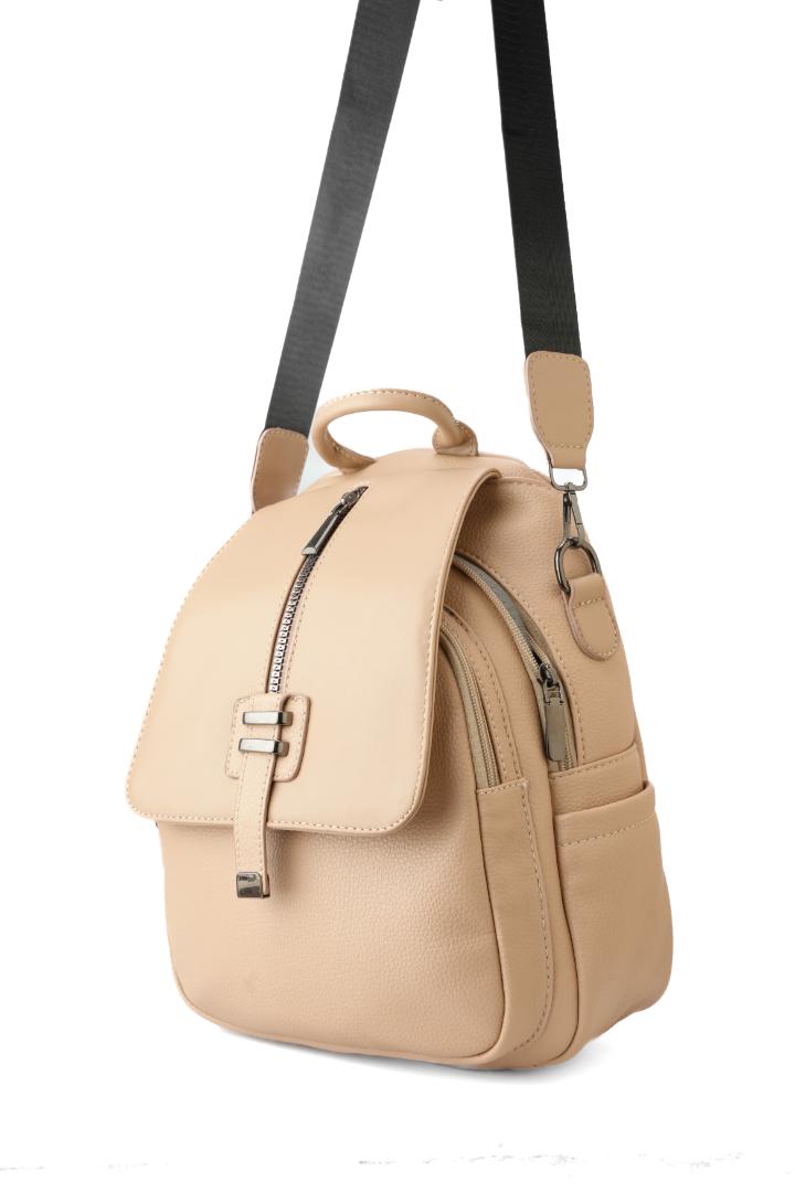 Tevano Aria Convertible Mini Backpack – Cream White