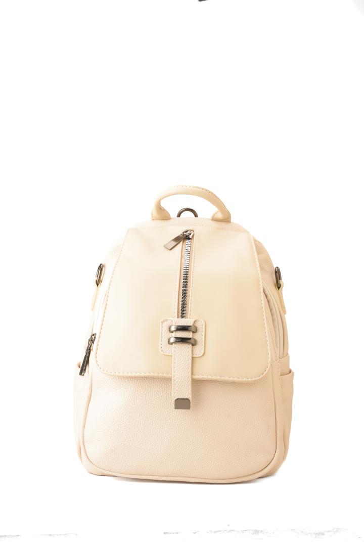 Tevano Aria Convertible Mini Backpack – Cream White