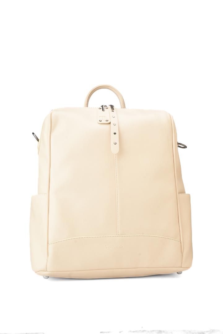 Tevano Nova Convertible Backpack – Cream White