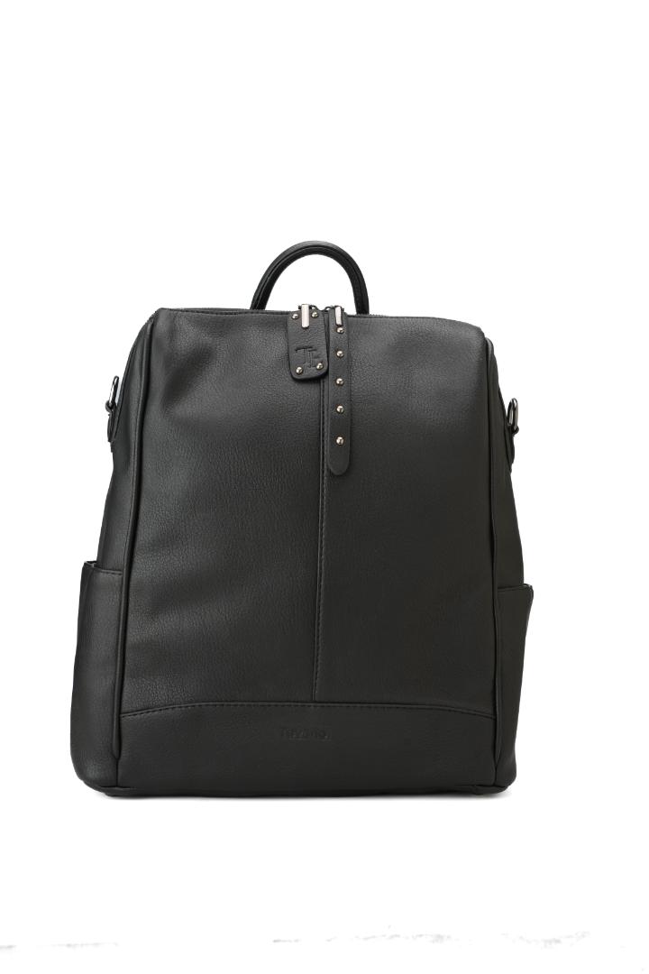 Tevano Nova Convertible Backpack – Jet Black