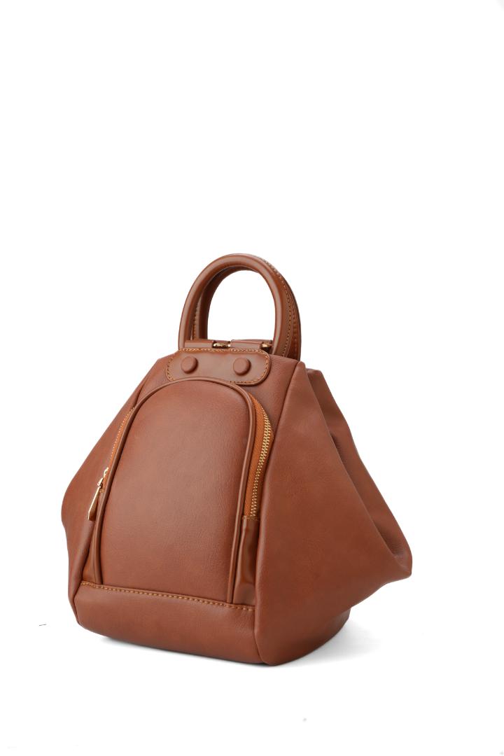 Tevano Mila Convertible Backpack – Classic Brown