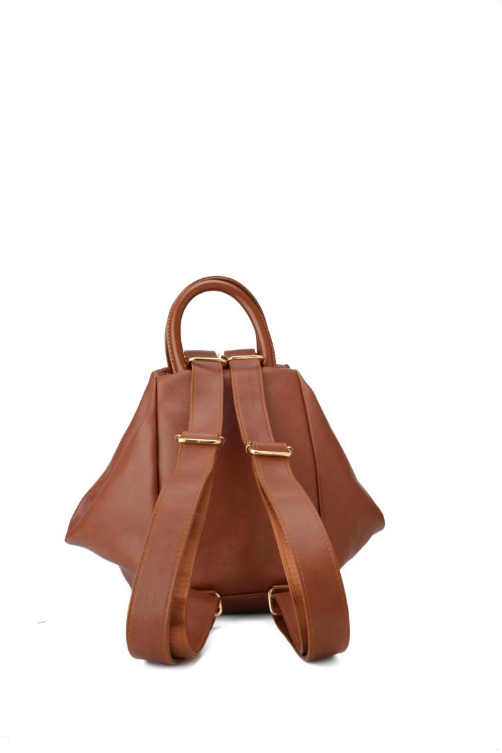 Tevano Mila Convertible Backpack – Classic Brown