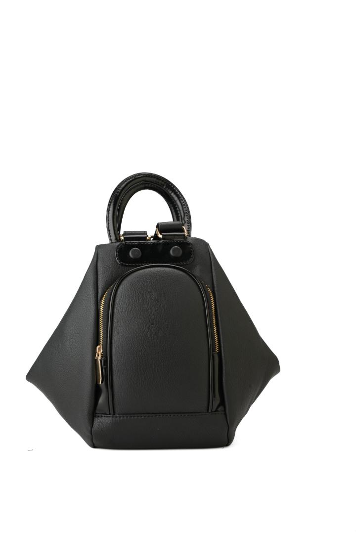 Tevano Mila Convertible Backpack – Jet Black