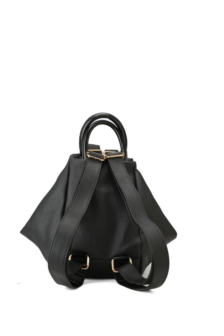 Tevano Mila Convertible Backpack – Jet Black