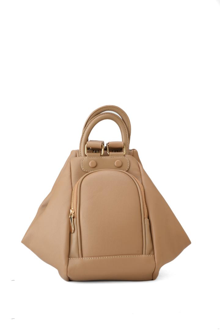 Tevano Mila Convertible Backpack – Camel Brown