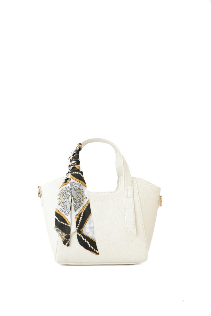 Tevano Livia Mini Tote – Ivory