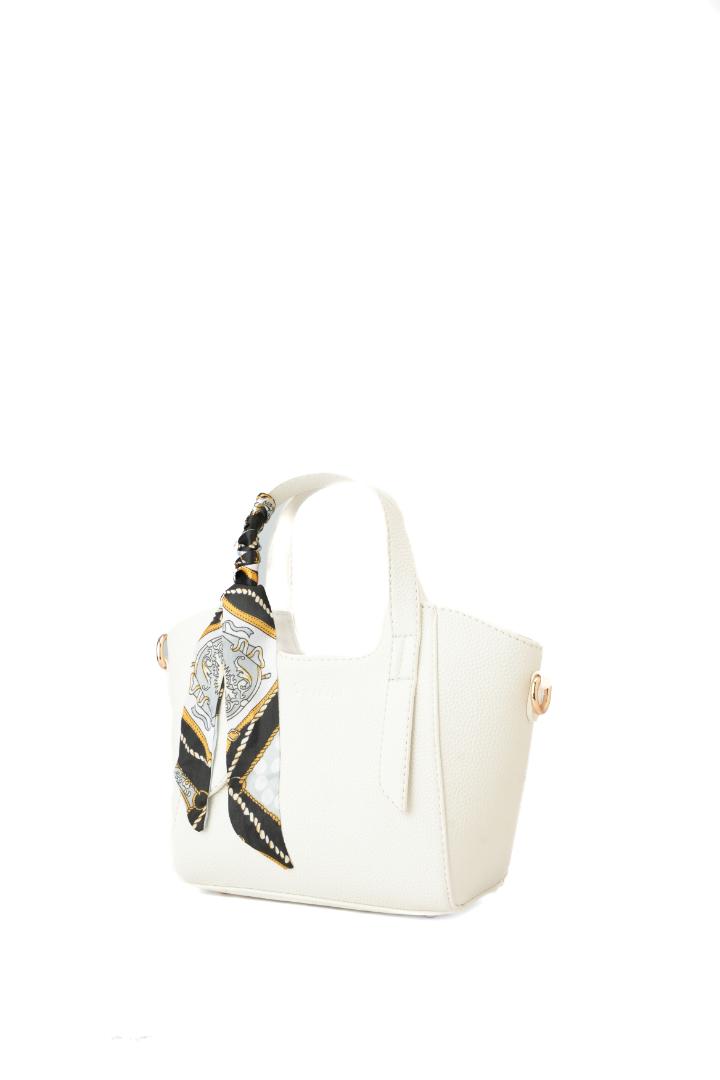Tevano Livia Mini Tote – Ivory