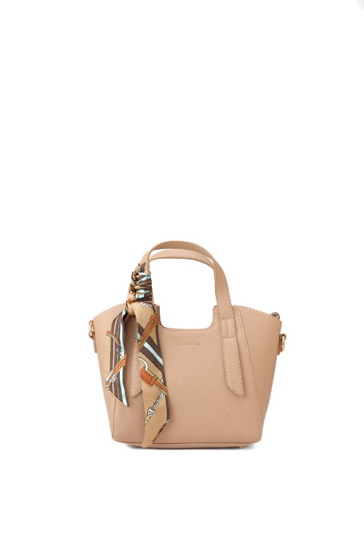 Tevano Classic Textured Mini Tote Bag