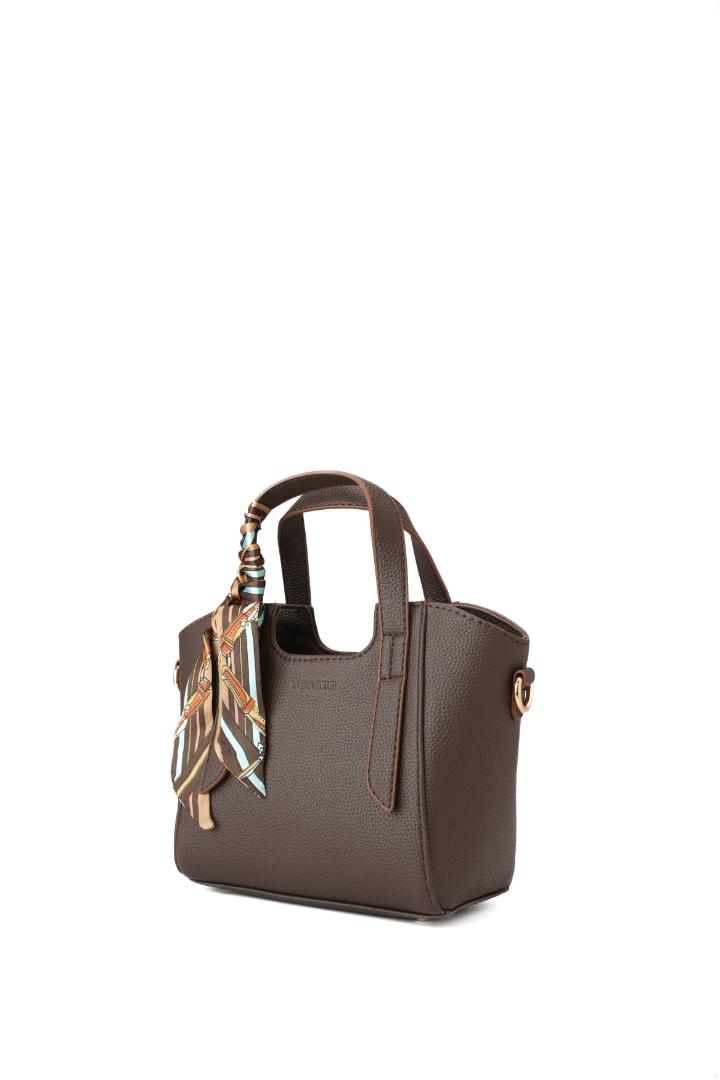 Tevano Livia Mini Tote – Coffee Brown