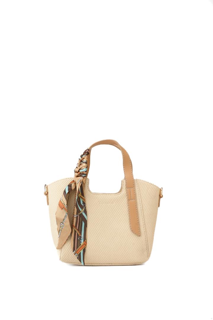 Tevano Classic Textured Mini Tote Bag