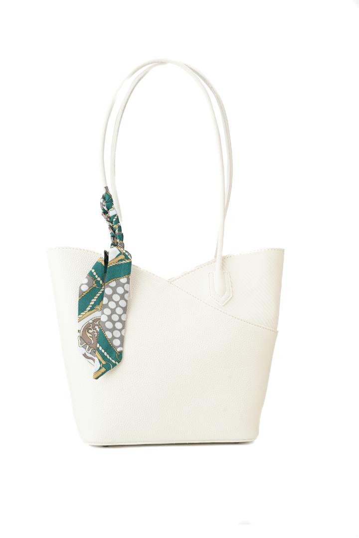Tevano Liora Everyday Tote – Ivory White