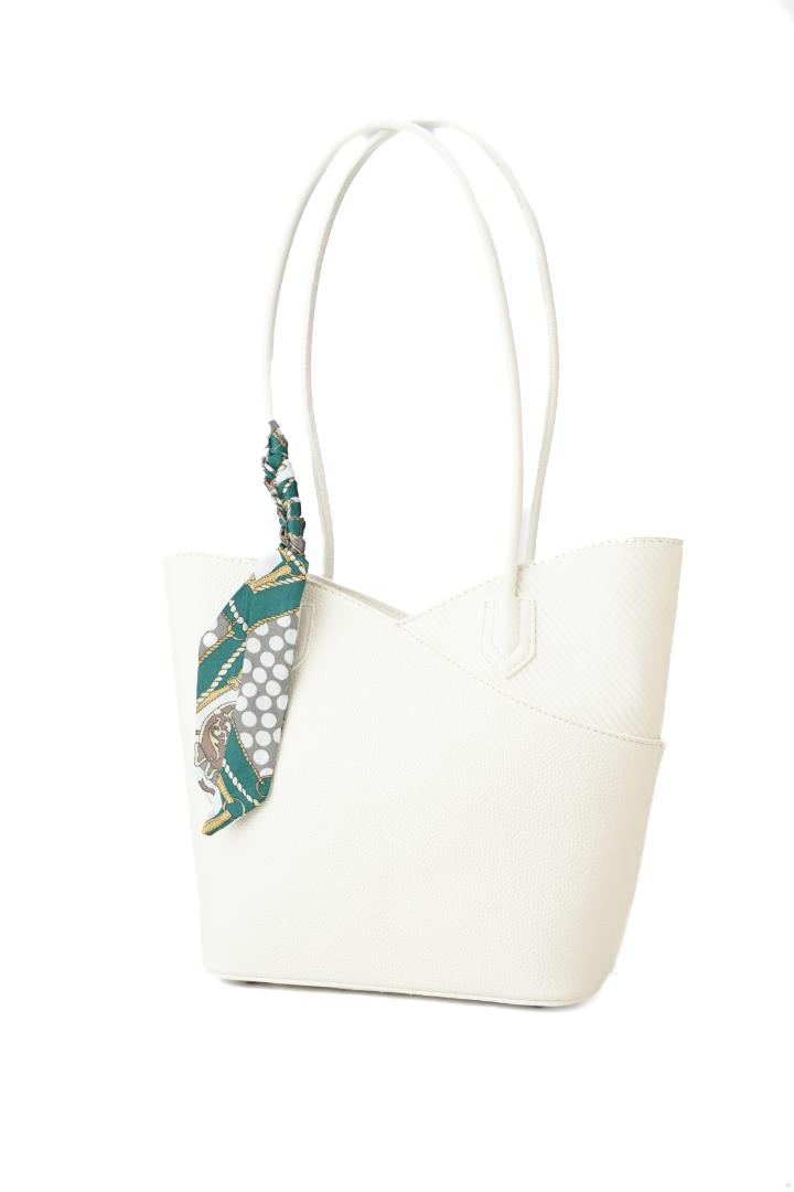 Tevano Liora Everyday Tote – Ivory White