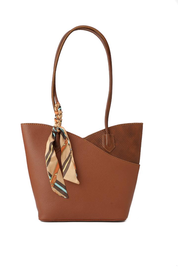 Tevano Liora Everyday Tote – Tan Brown