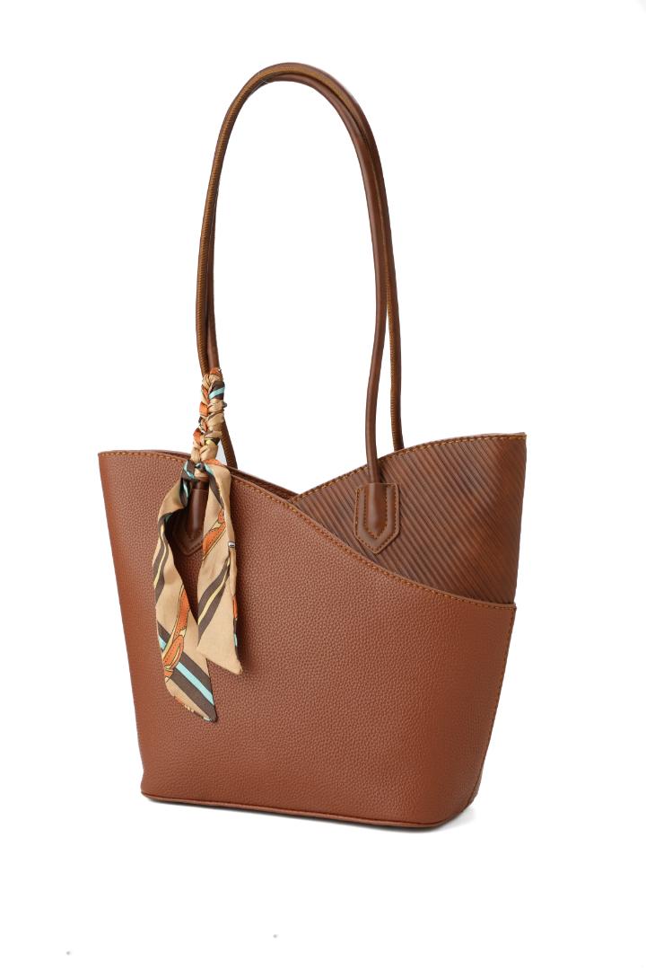 Tevano Liora Everyday Tote – Tan Brown
