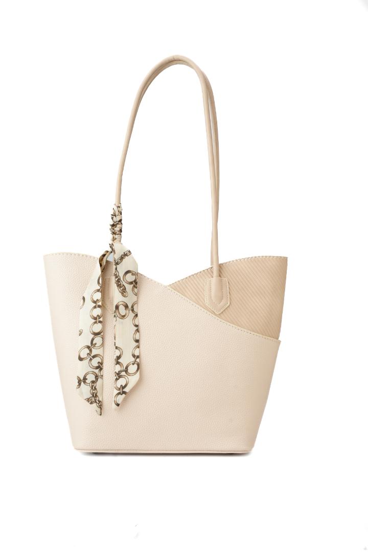 Tevano Liora Everyday Tote – Ivory Cream