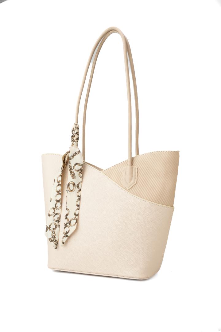 Tevano Liora Everyday Tote – Ivory Cream
