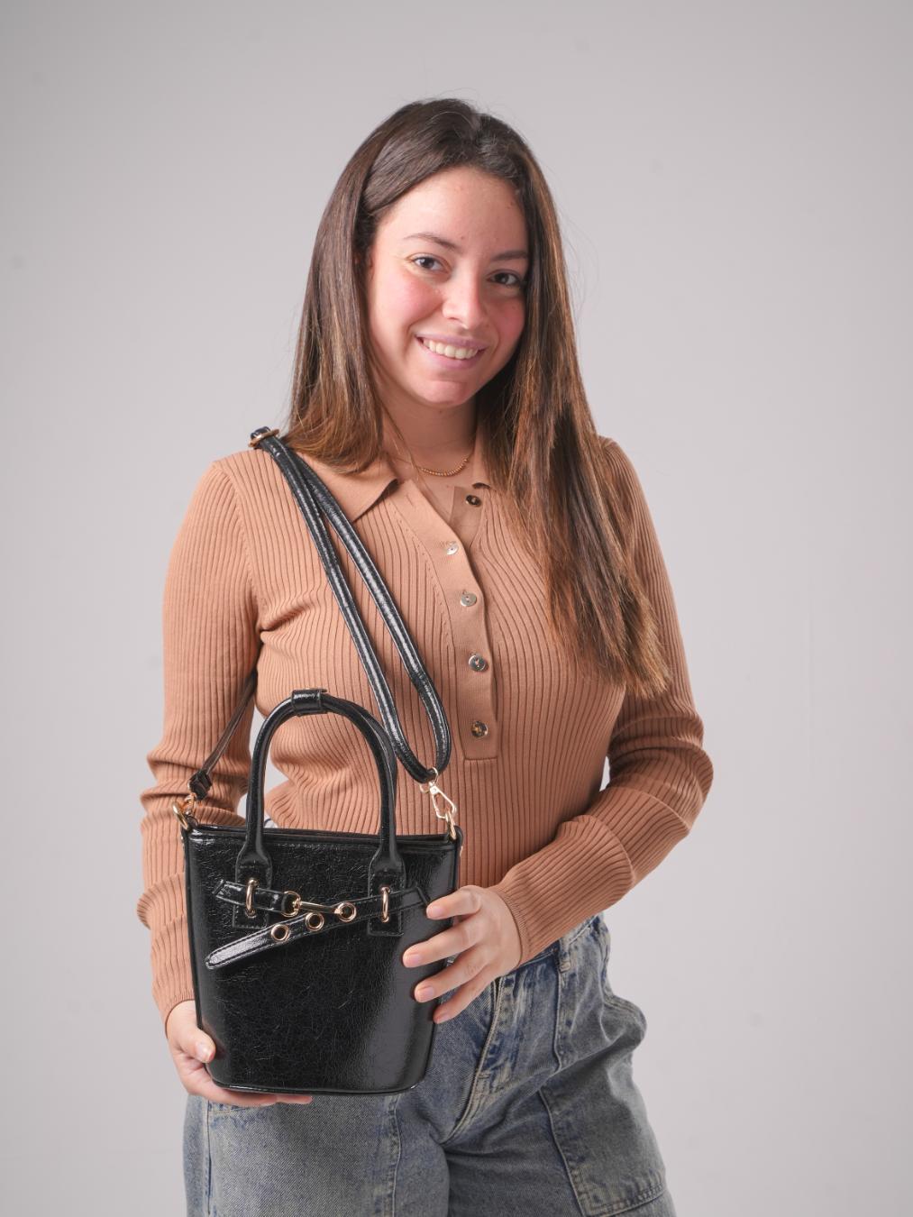 Midnight Shine Tote – Classic Black