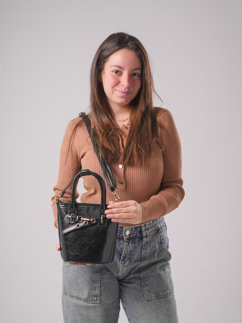 Midnight Shine Tote – Classic Black