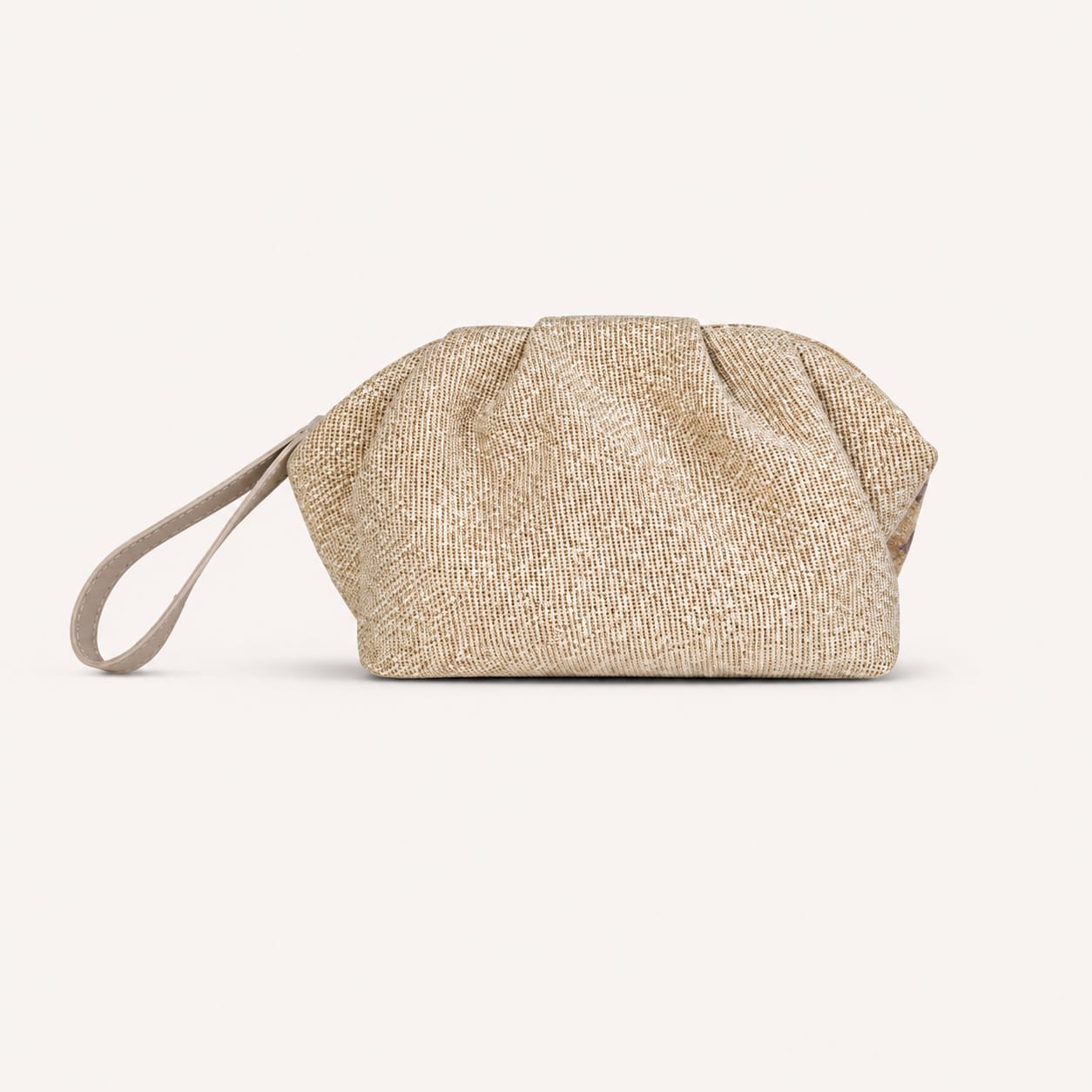 Tevano Blossom Embroidered Wristlet Clutch