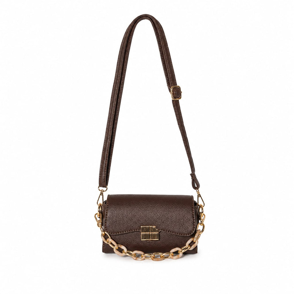 Tevano Ava Chain Crossbody Bag