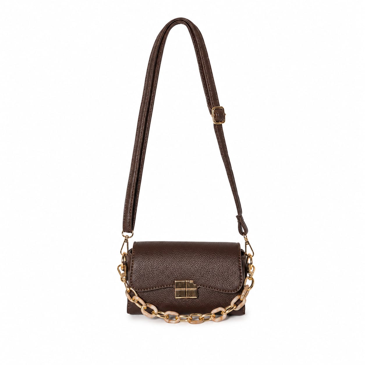 Tevano Ava Chain Crossbody Bag