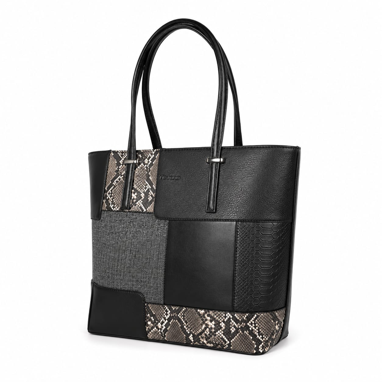 Tevano Harper Patchwork Tote Bag