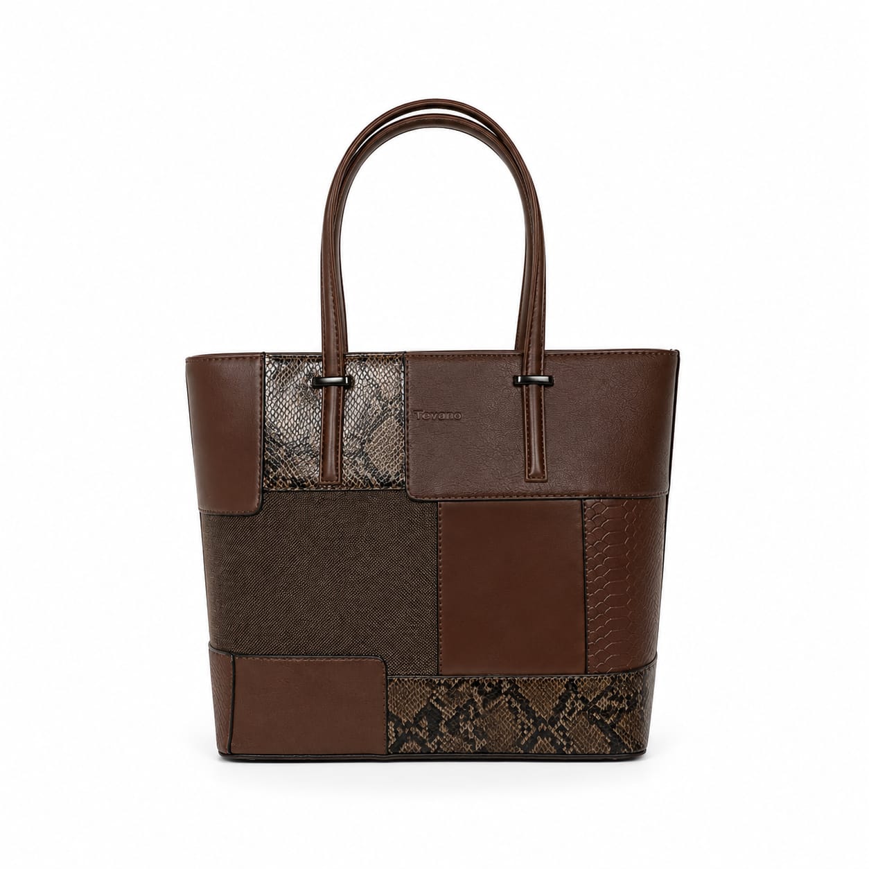 Tevano Harper Patchwork Tote Bag