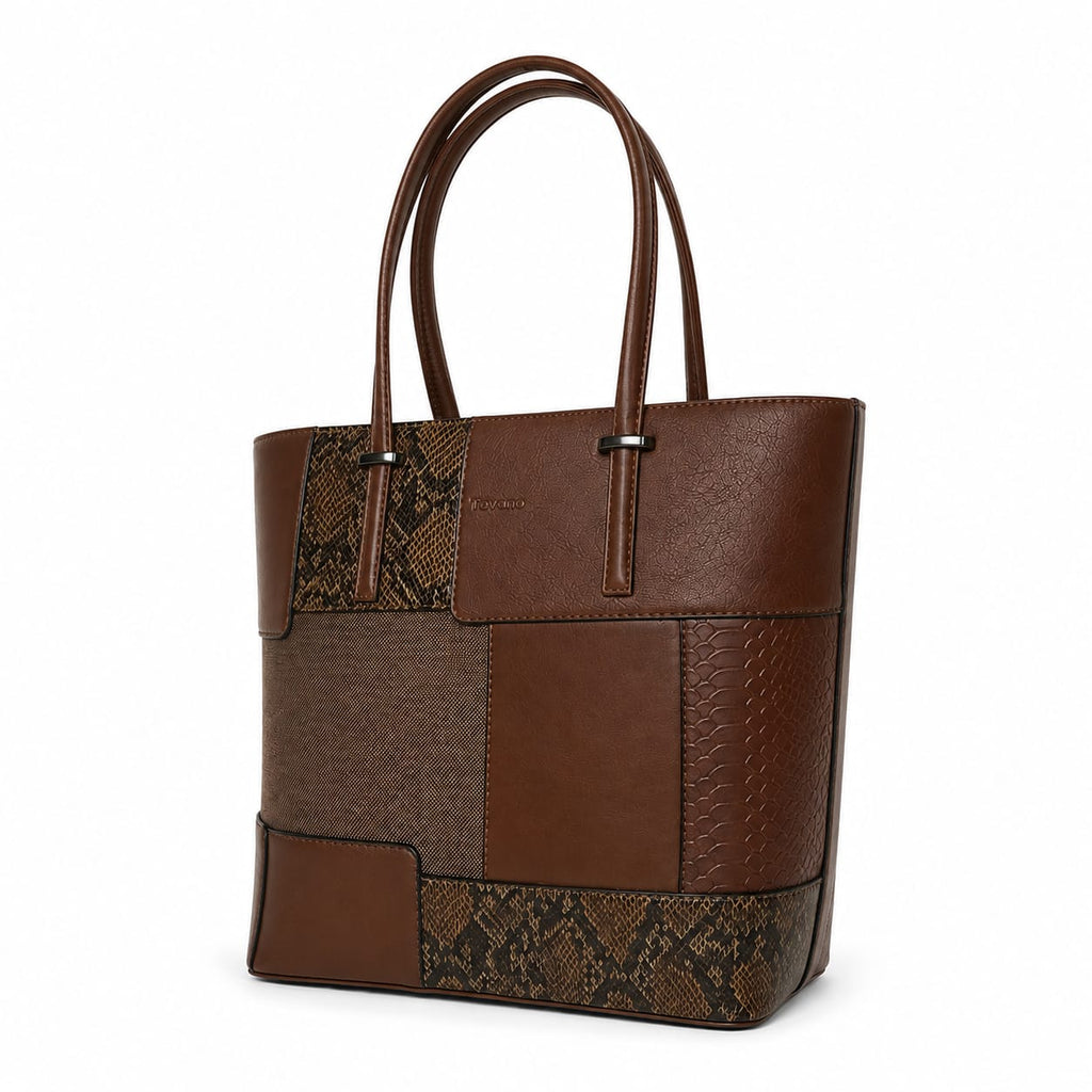 Tevano Harper Patchwork Tote Bag