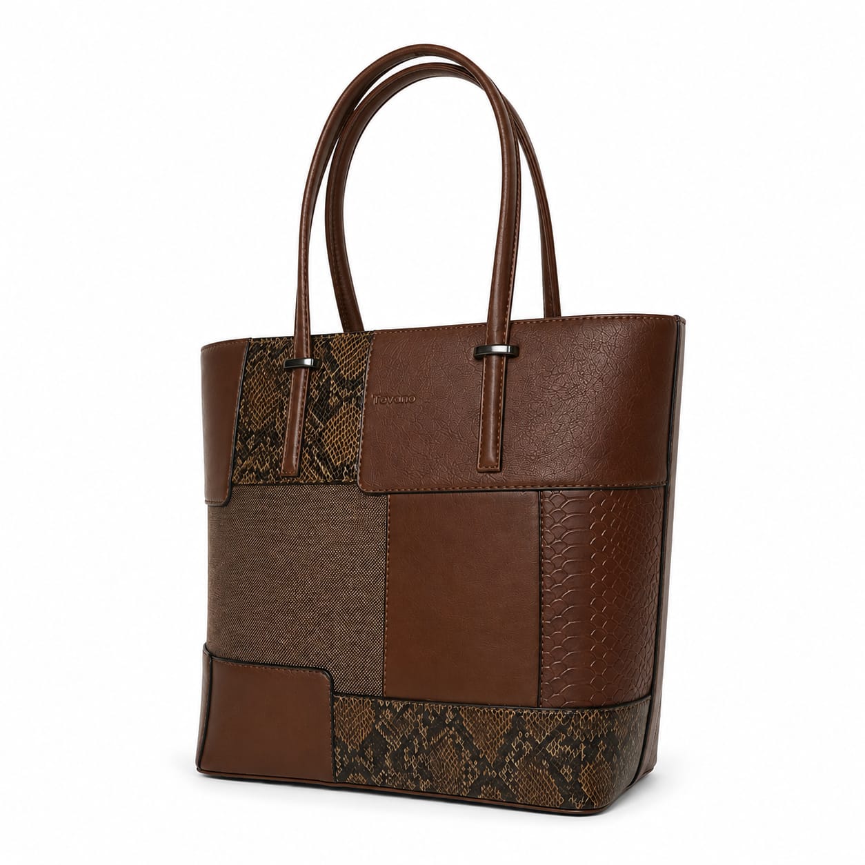 Tevano Harper Patchwork Tote Bag