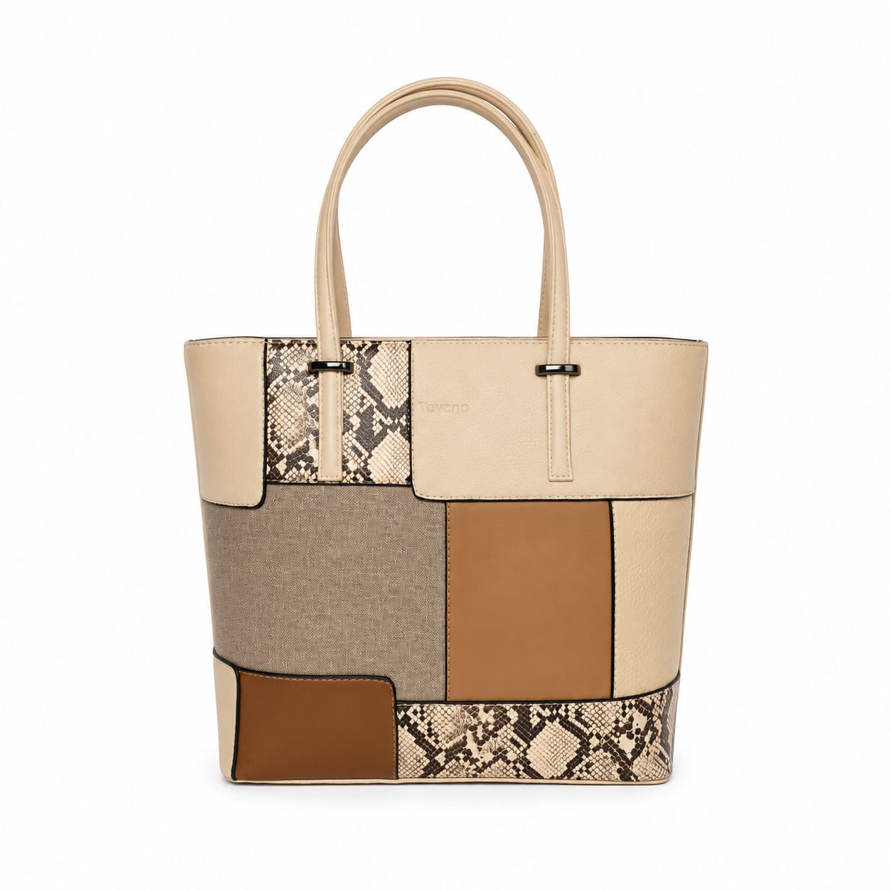 Tevano Harper Patchwork Tote Bag